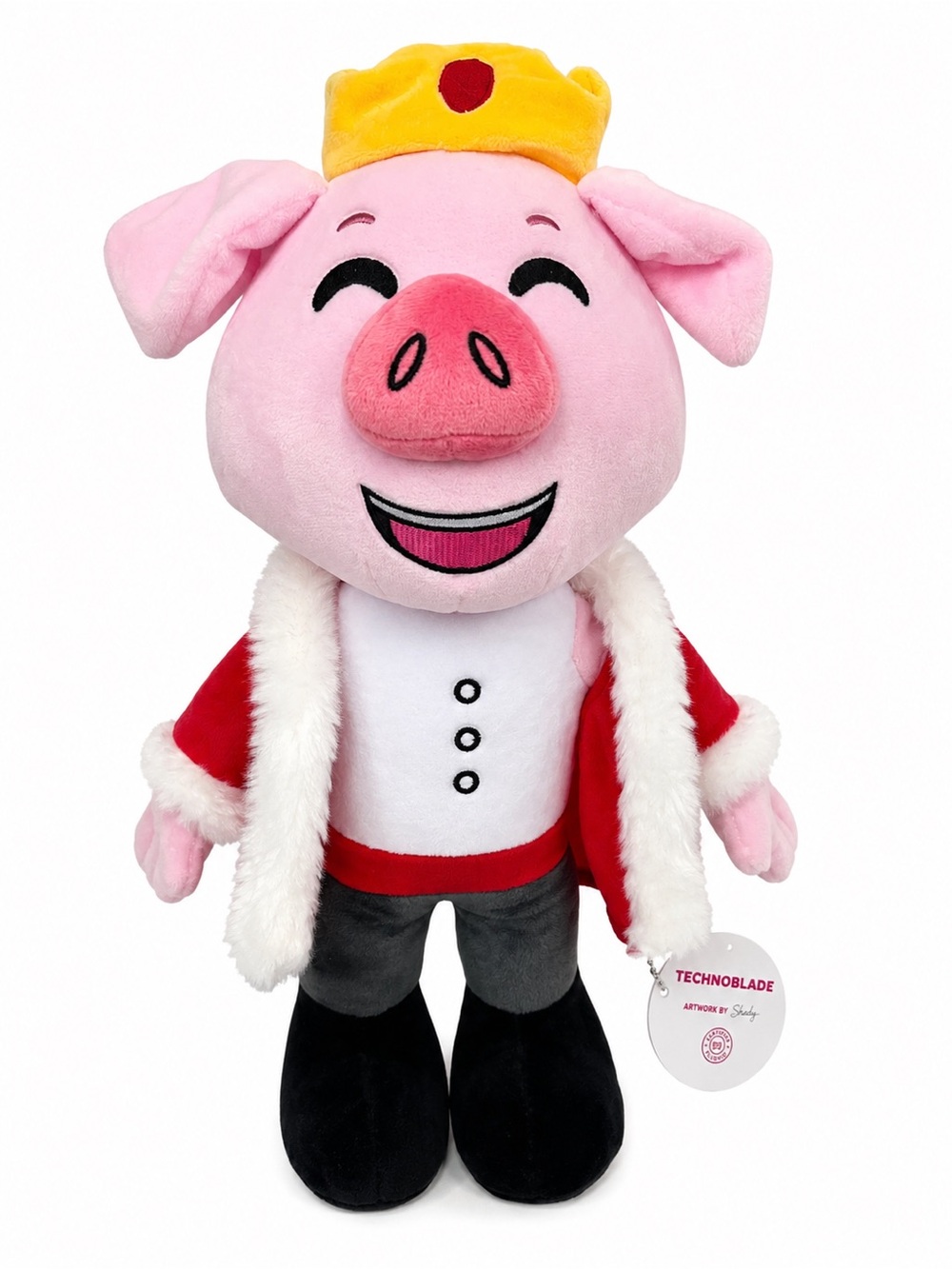 Youtooz Technoblade Plush Crowned Pig Limited Release w/ Tags Rare Authentic 12”